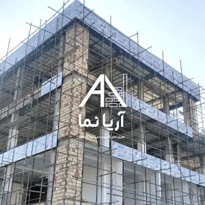 پروژه مهندس حسینی شرکت آتریم - اجرای نمای کامپوزیت، نصب پنجره Upvc و اجرای کرکره برقی (3)